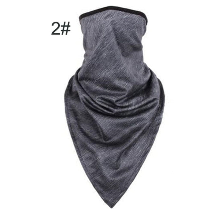 1pc Breathable Anti-uv Summer Ice Silk Cycling Face Mask