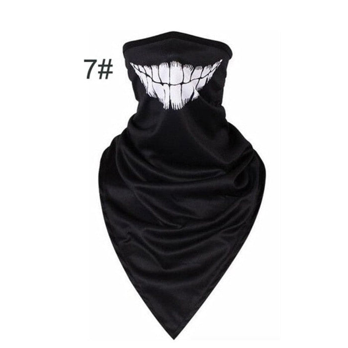 1pc Breathable Anti-uv Summer Ice Silk Cycling Face Mask