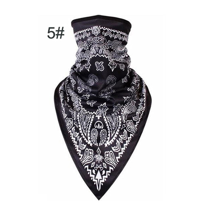 1pc Breathable Anti-uv Summer Ice Silk Cycling Face Mask