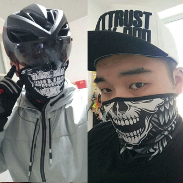 1pc Breathable Anti-uv Summer Ice Silk Cycling Face Mask