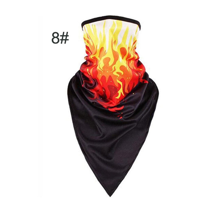 1pc Breathable Anti-uv Summer Ice Silk Cycling Face Mask