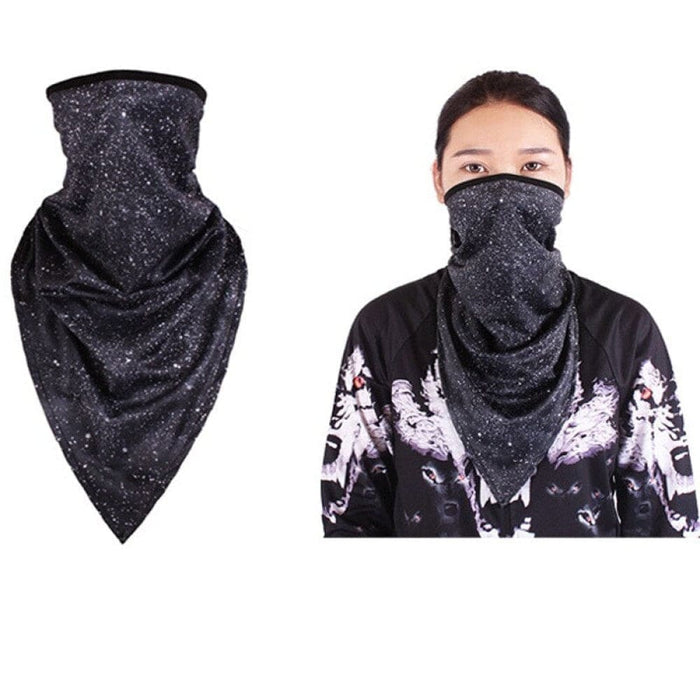 1pc Breathable Anti-uv Summer Ice Silk Cycling Face Mask