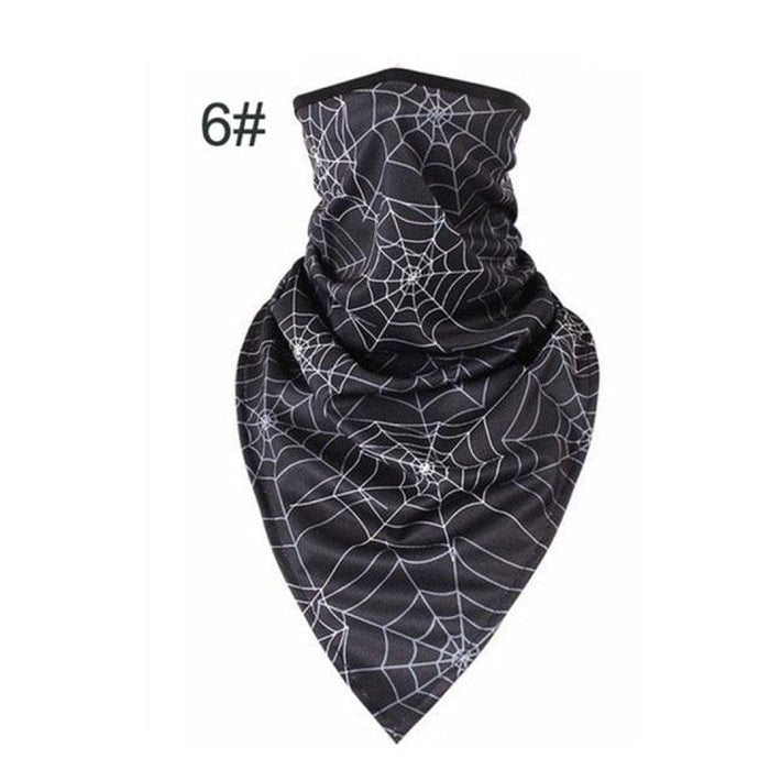 1pc Breathable Anti-uv Summer Ice Silk Cycling Face Mask