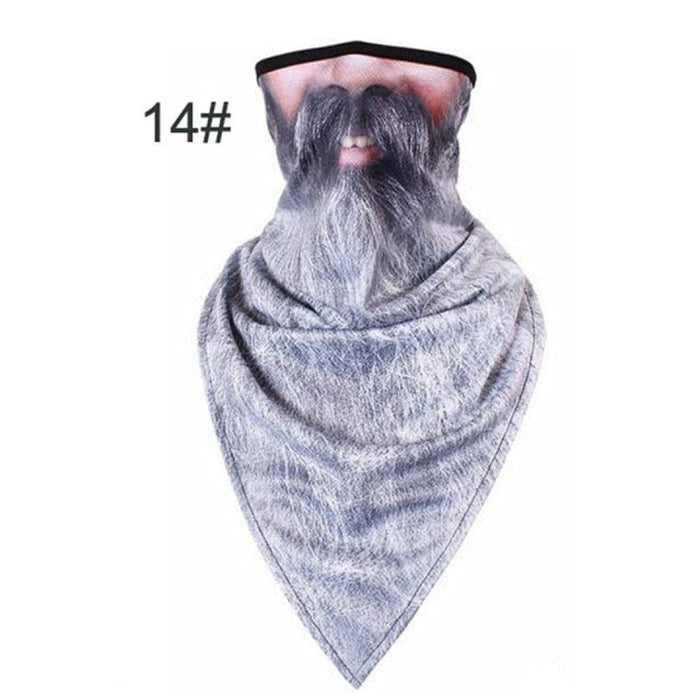 1pc Breathable Anti-uv Summer Ice Silk Cycling Face Mask