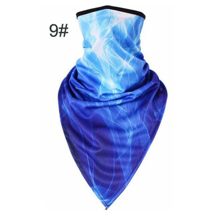 1pc Breathable Anti-uv Summer Ice Silk Cycling Face Mask