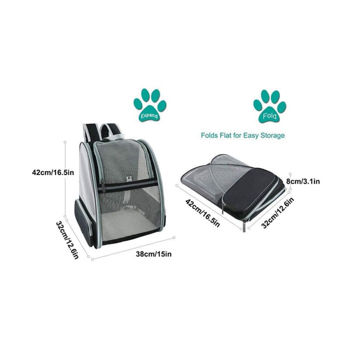 Breathable Foldable Travel Safety Strap Pet Carrier