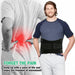 Breathable Lower Back Lumbar Support Belt Brace for Pain