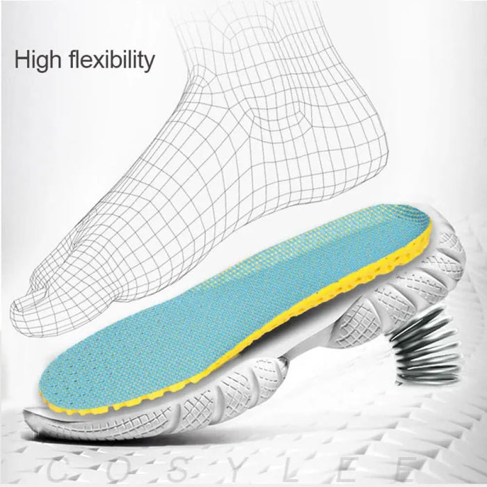 Breathable Memory Foam Insoles for Running Shoes