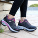 Breathable Platform Sneakers For Women