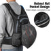 15l Breathable & Reflective Bicycle Backpack With Rain Cover