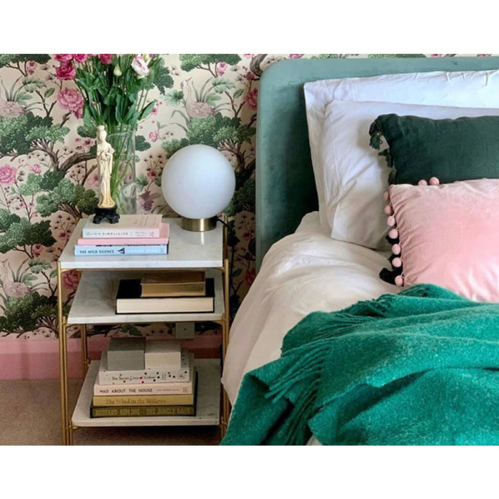 Brighton Throw 100% Nz Wool Emerald