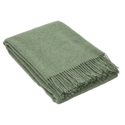 Brighton Throw 100% Nz Wool Sage