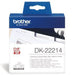 Brother Dk22214 Continuous Length Paper Label Tape 12mm x
