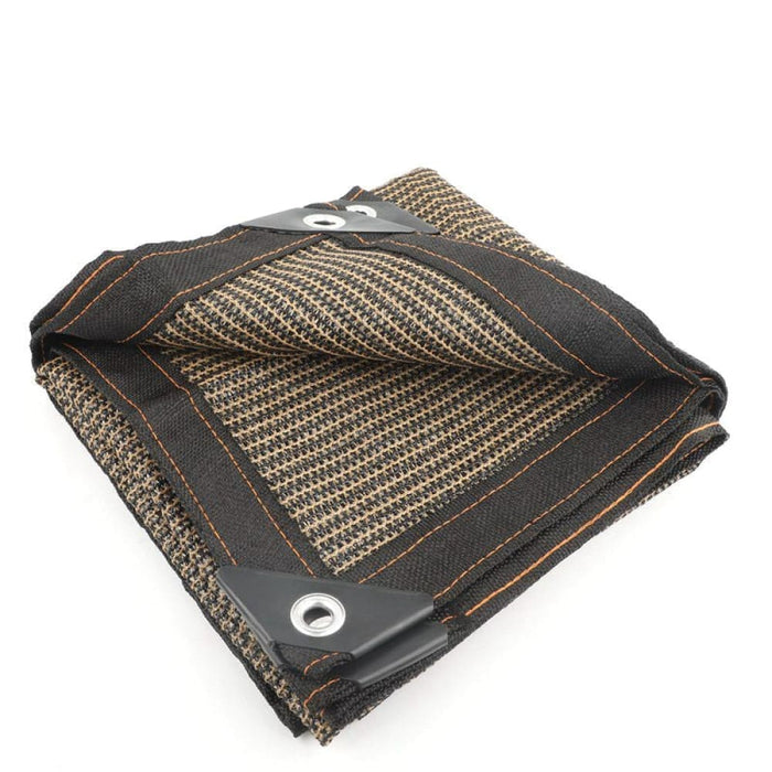 Brown Hdpe Sun Shade Sail Garden Balcony Cover Shelter