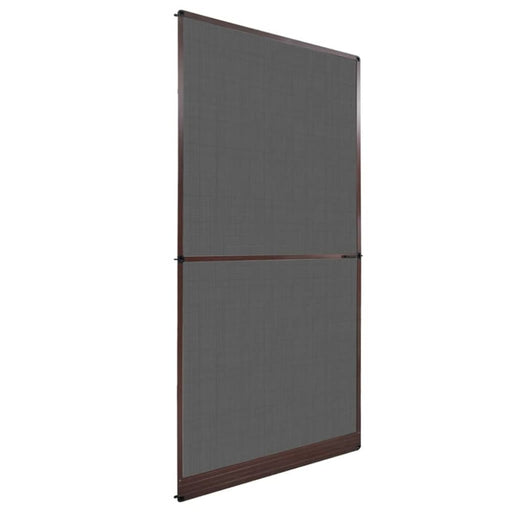 Brown Hinged Insect Screen For Doors 120 x 240 Cm Oaopll