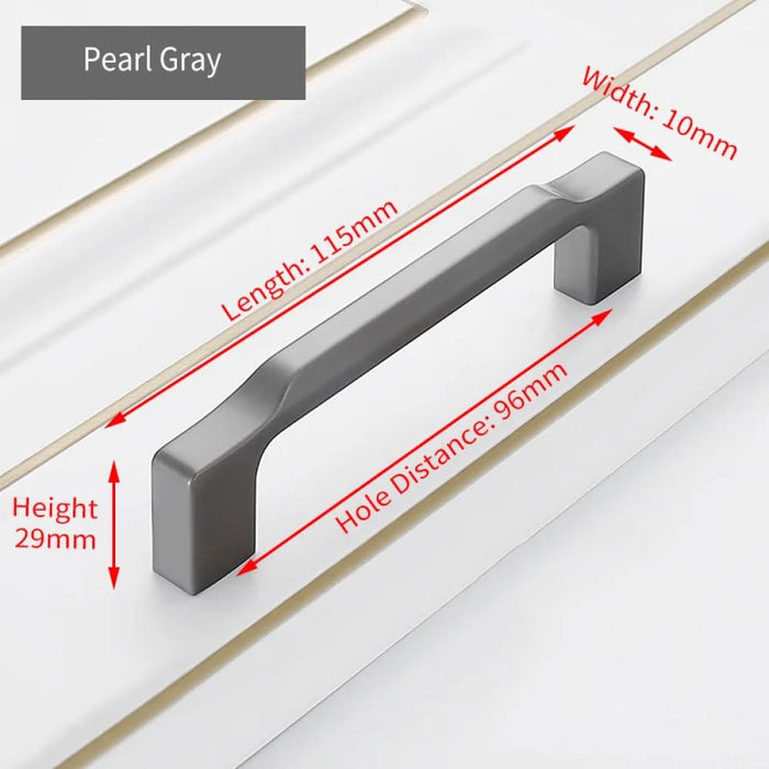 Brushed Copper Cabinet Handles Furniture Pulls