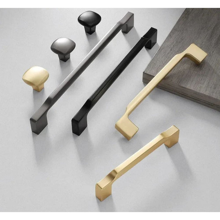 Brushed Copper Cabinet Handles Furniture Pulls