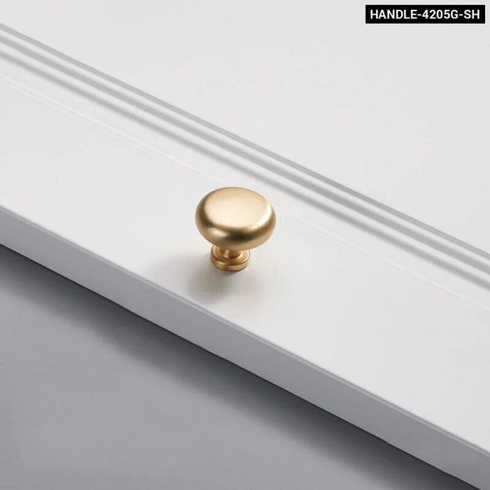 Brushed Gold Cabinet Handle For Kitchen Cupboards