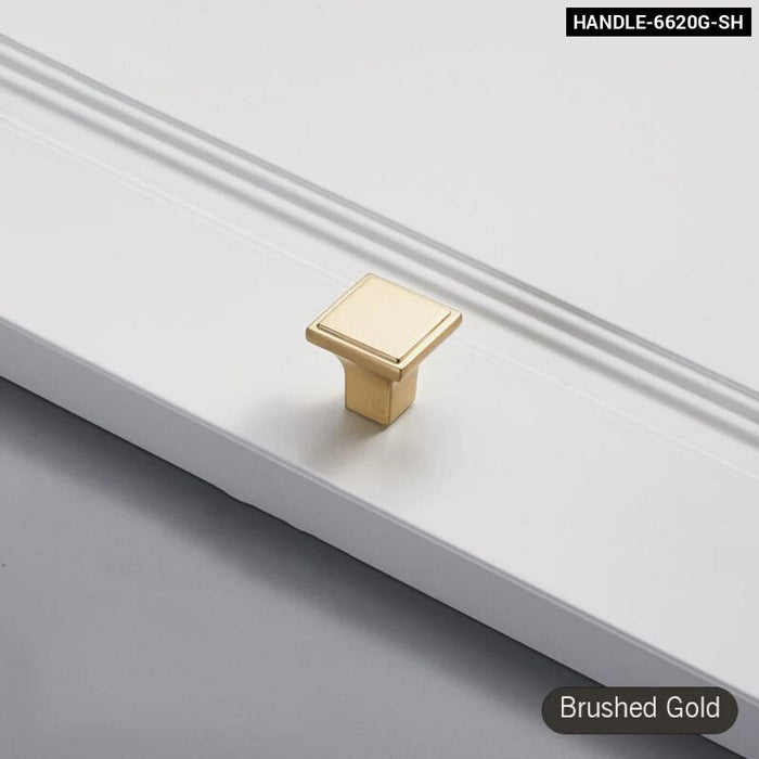 Brushed Gold Cabinet Handle For Kitchen Cupboards