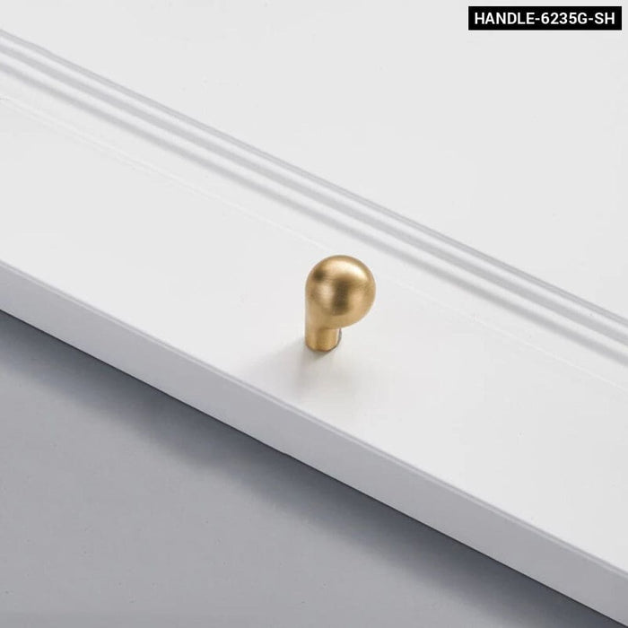 Brushed Gold Cabinet Handle For Kitchen Cupboards