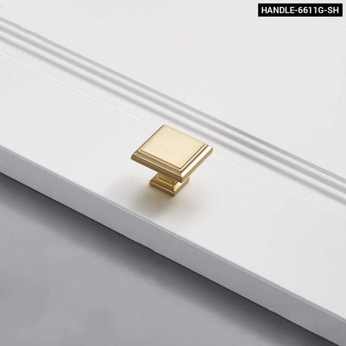 Brushed Gold Cabinet Handle For Kitchen Cupboards