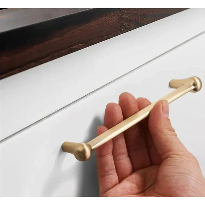 Brushed Gold Cabinet Handle For Kitchen Cupboards