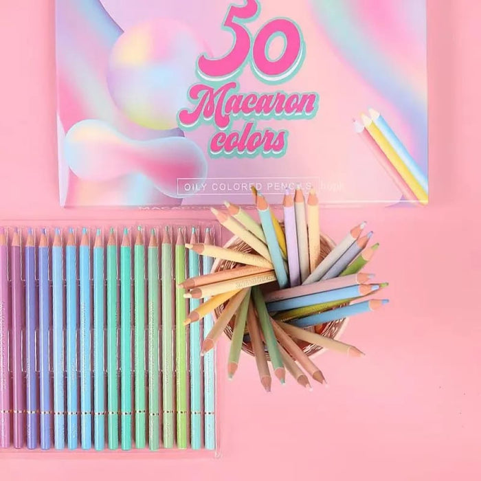 Brutfuner Macaron 50 Colour Pencil Set