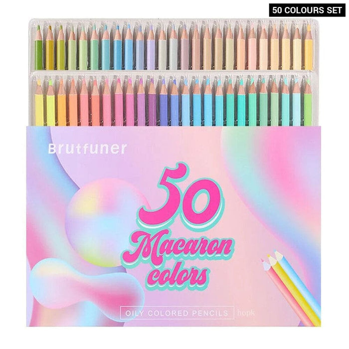 Brutfuner Macaron 50 Colour Pencil Set