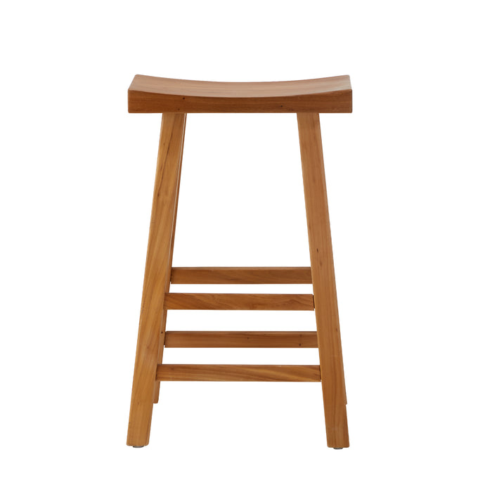2X Bar Stools Kitchen Stool Wooden Counter Chairs Barstools Natural