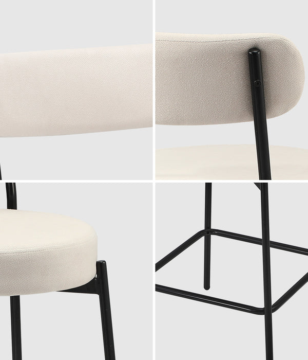 Bar Stools Kitchen Dining Chairs Counter Stool Upholstered X2 / X4