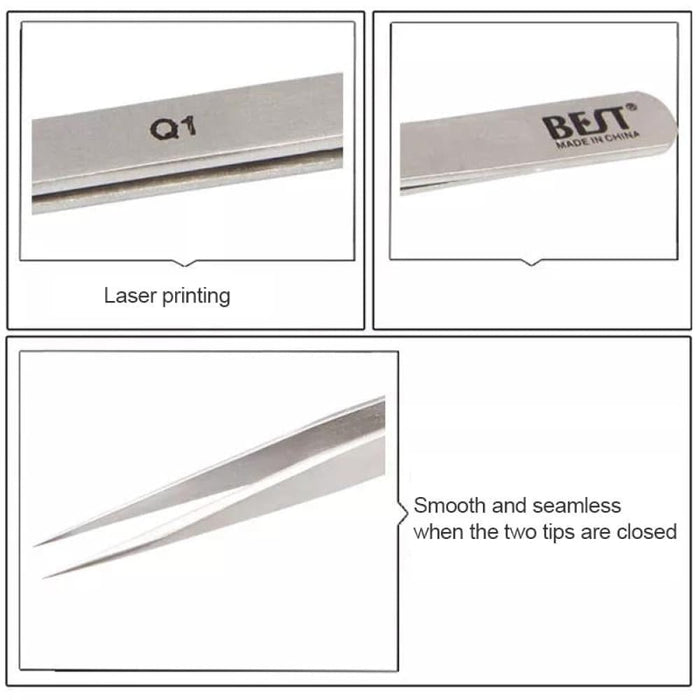 Bst Q1 Stainless Steel Tweezers