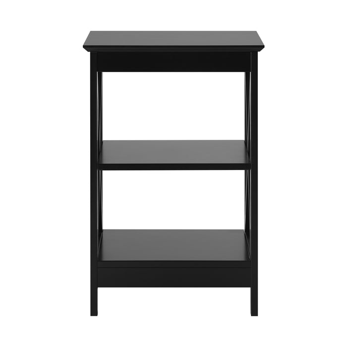 Side Table Coffee Bedside Sofa End Tables 3-Tier Shelf