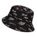 Bucket Hat With Embroidery And Print