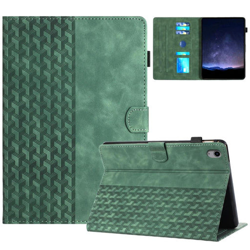 Building Blocks Embossed Leather Smart Tablet Case For Ipad