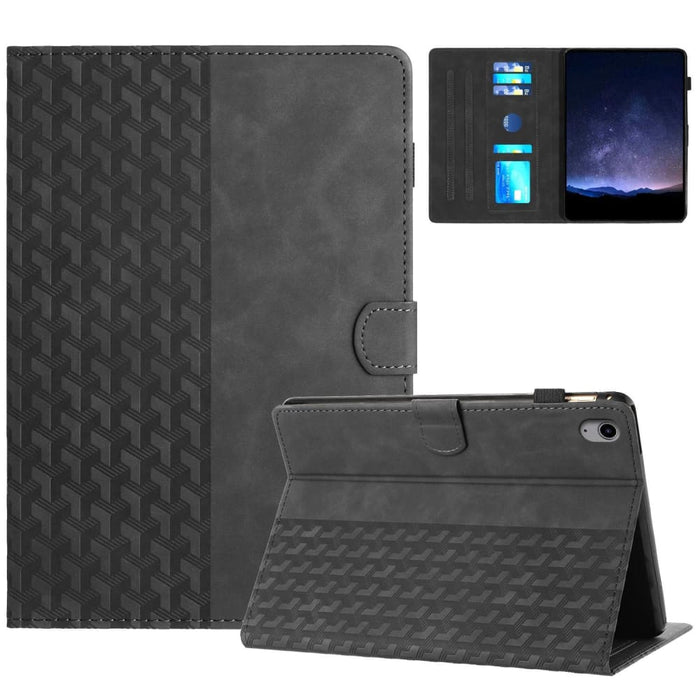 Building Blocks Embossed Leather Smart Tablet Case For Ipad