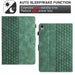 Building Blocks Embossed Leather Smart Tablet Case For Ipad