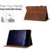 Building Blocks Embossed Leather Smart Tablet Case For Ipad