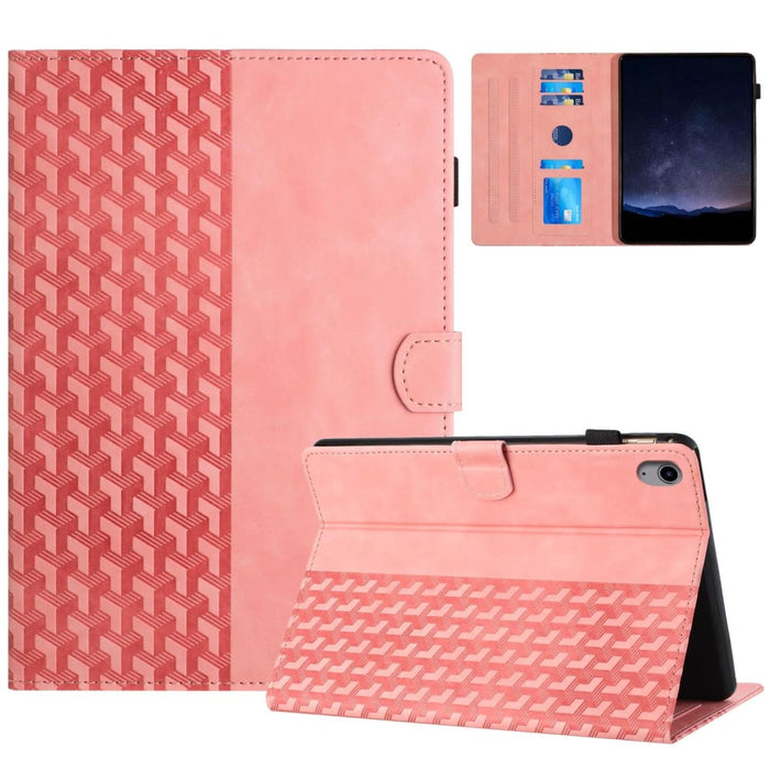 Building Blocks Embossed Leather Smart Tablet Case For Ipad