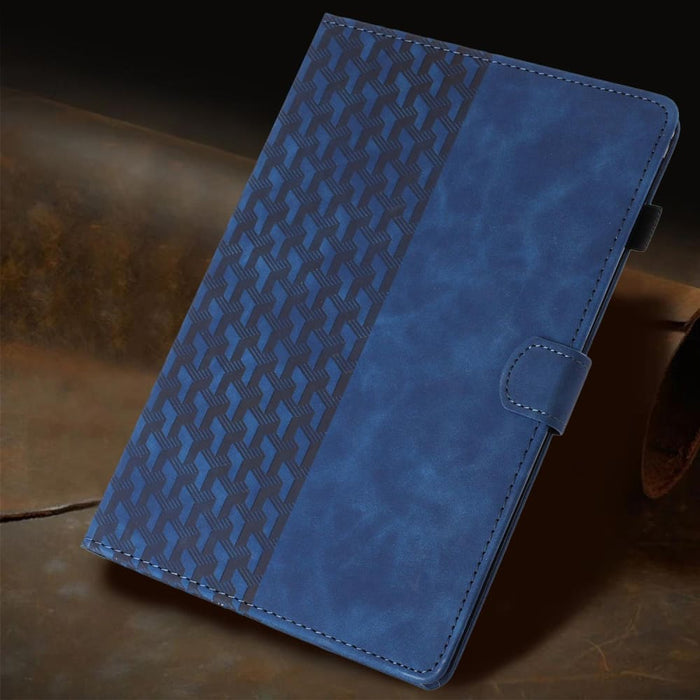 Building Blocks Embossed Leather Smart Tablet Case For Ipad