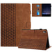 Building Blocks Embossed Leather Smart Tablet Case For Ipad