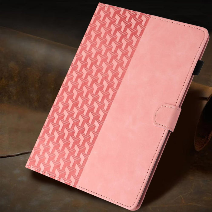 Building Blocks Embossed Leather Smart Tablet Case For Ipad