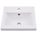 Built-in Basin 42x39x18 Cm Ceramic White Oapblb
