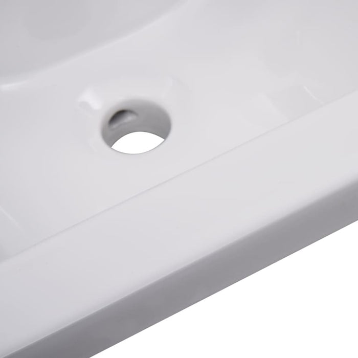 Built-in Basin 42x39x18 Cm Ceramic White Oapblb