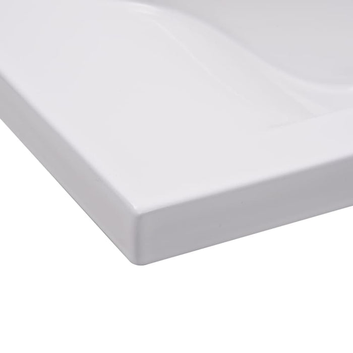 Nz Local Stock-built-in Basin 81x39.5x18.5 Cm Ceramic White