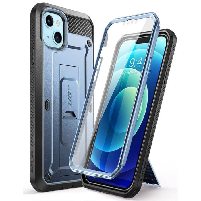 Built - in Screen Protector & Kickstand Rugged Cover