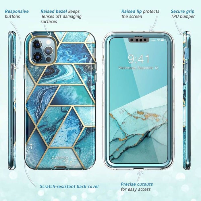 Built-in Screen Protector Slim Case for Iphone 13 Pro