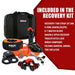 X-bull Winch Recovery Kit Tracks Snatch Strap off Road 4wd