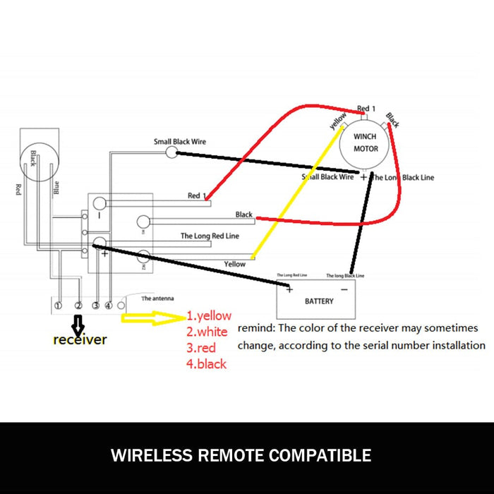 X-bull Winch Solenoid Relay Controller 500a Dc Switch 4wd