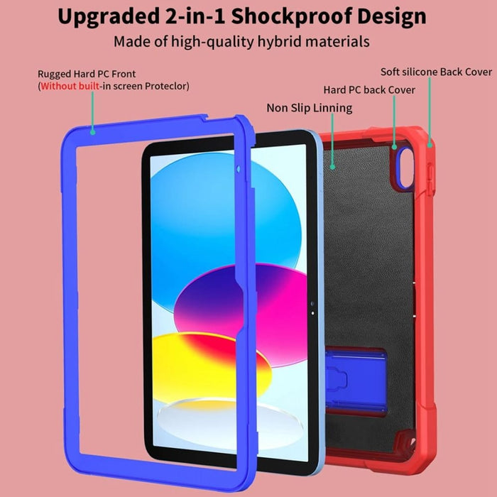 Bumblebee Silicone Pc Shockproof Tablet Case With Holder