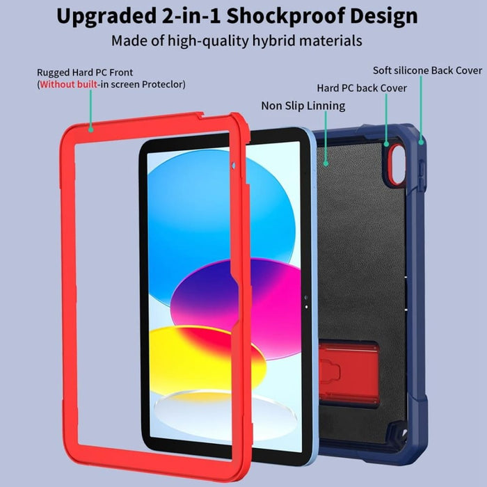 Bumblebee Silicone Pc Shockproof Tablet Case With Holder